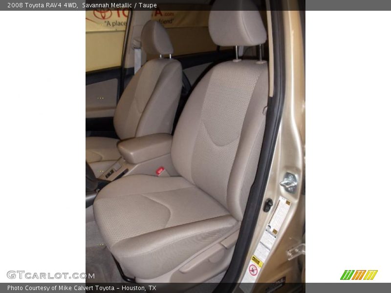 Savannah Metallic / Taupe 2008 Toyota RAV4 4WD
