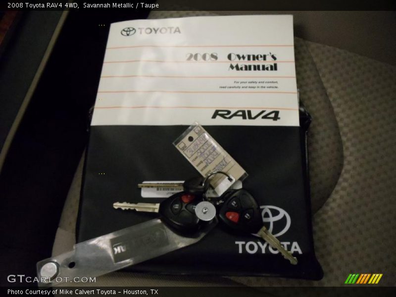 Savannah Metallic / Taupe 2008 Toyota RAV4 4WD
