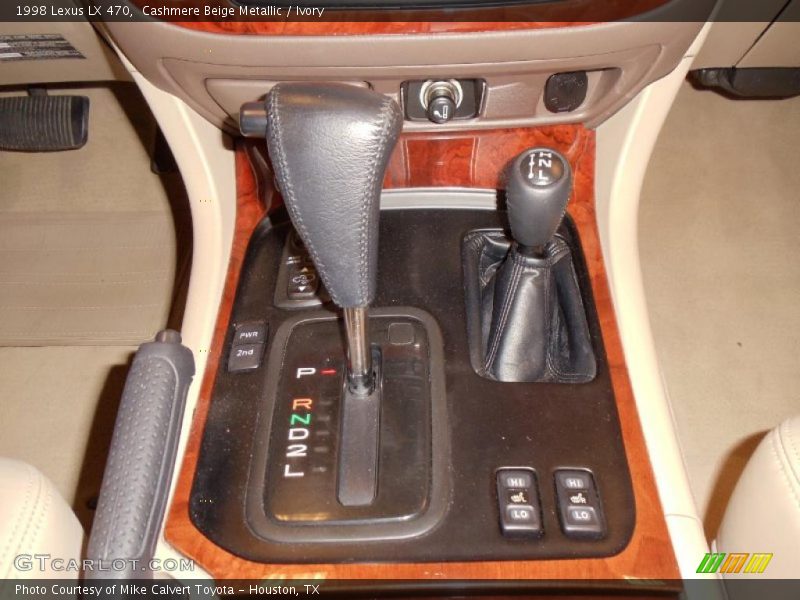  1998 LX 470 4 Speed Automatic Shifter