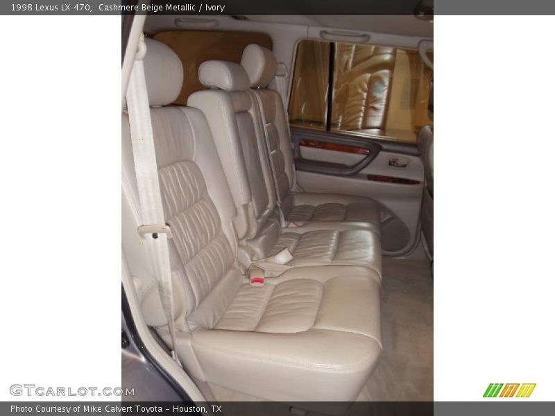  1998 LX 470 Ivory Interior