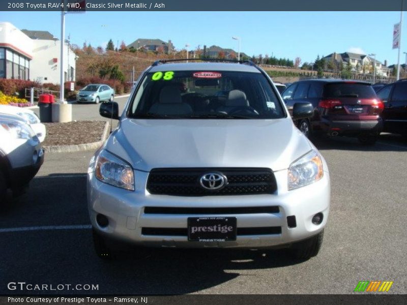 Classic Silver Metallic / Ash 2008 Toyota RAV4 4WD