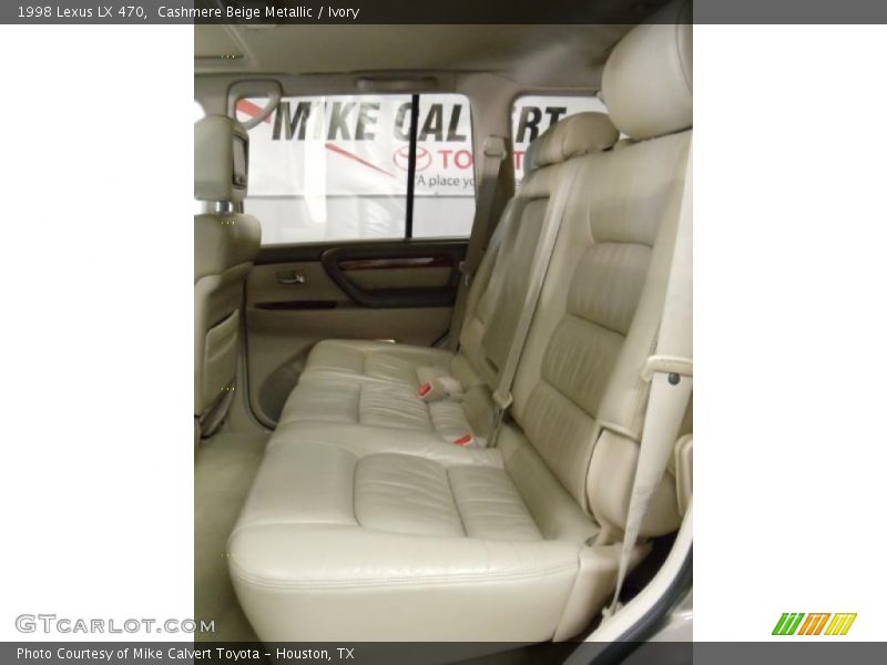  1998 LX 470 Ivory Interior