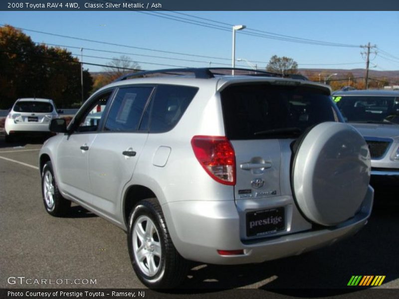 Classic Silver Metallic / Ash 2008 Toyota RAV4 4WD