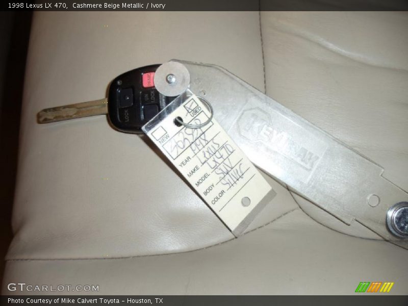 Cashmere Beige Metallic / Ivory 1998 Lexus LX 470