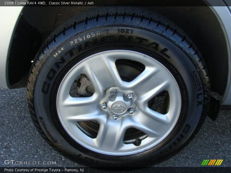 Classic Silver Metallic / Ash 2008 Toyota RAV4 4WD
