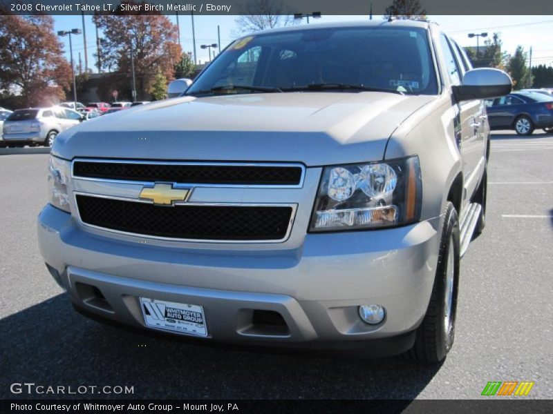 Silver Birch Metallic / Ebony 2008 Chevrolet Tahoe LT