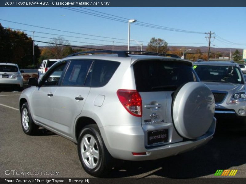 Classic Silver Metallic / Ash Gray 2007 Toyota RAV4 4WD