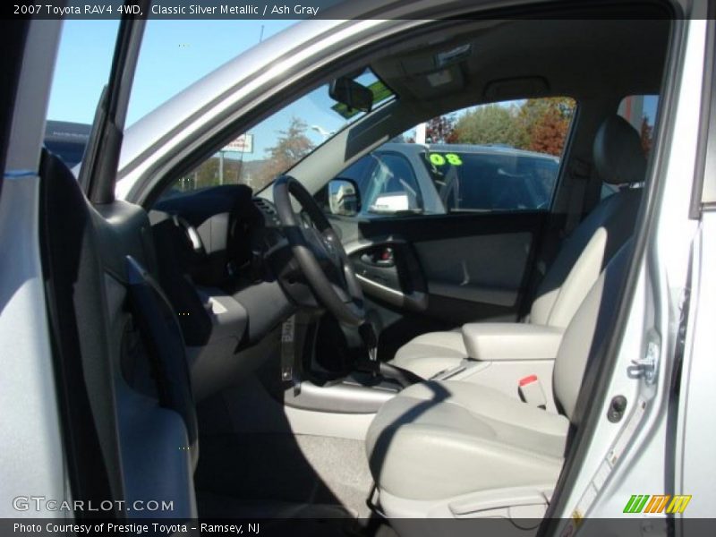 Classic Silver Metallic / Ash Gray 2007 Toyota RAV4 4WD