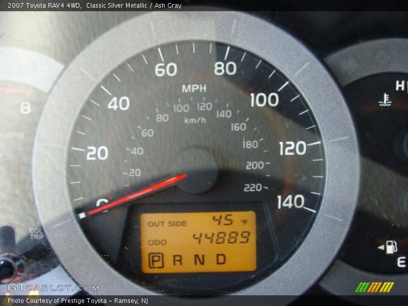 Classic Silver Metallic / Ash Gray 2007 Toyota RAV4 4WD