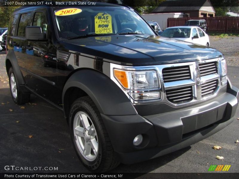 Black / Dark Slate Gray 2007 Dodge Nitro SXT 4x4
