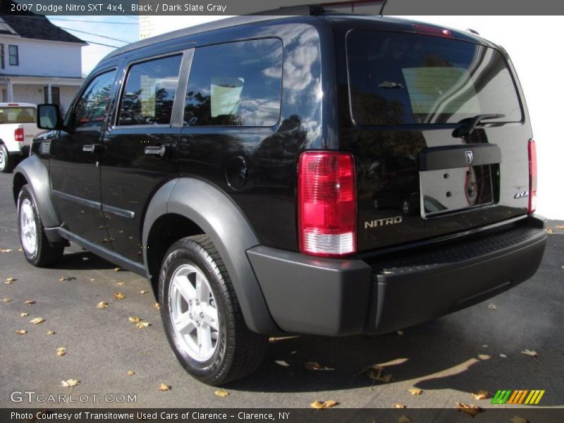Black / Dark Slate Gray 2007 Dodge Nitro SXT 4x4