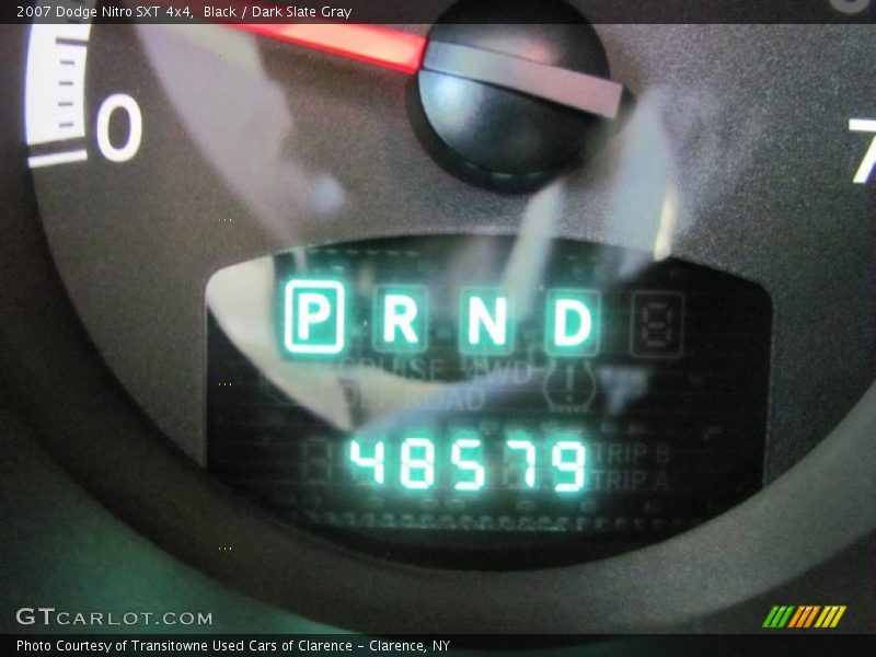 Black / Dark Slate Gray 2007 Dodge Nitro SXT 4x4