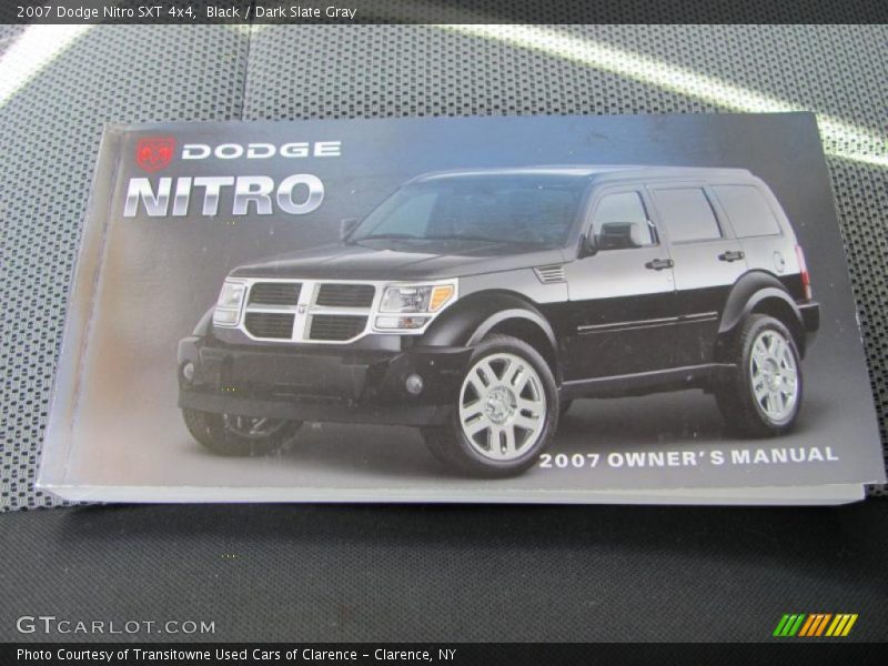 Black / Dark Slate Gray 2007 Dodge Nitro SXT 4x4