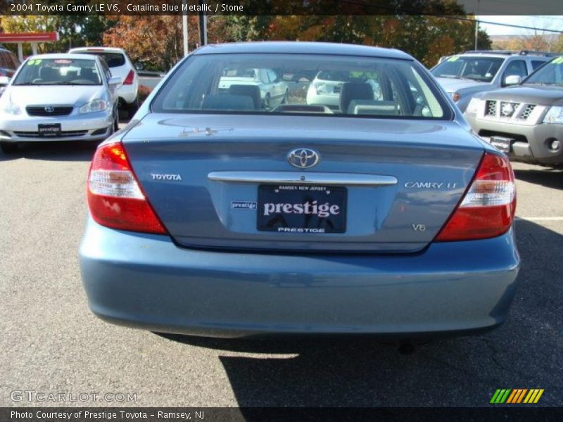 Catalina Blue Metallic / Stone 2004 Toyota Camry LE V6