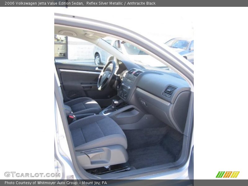 Reflex Silver Metallic / Anthracite Black 2006 Volkswagen Jetta Value Edition Sedan