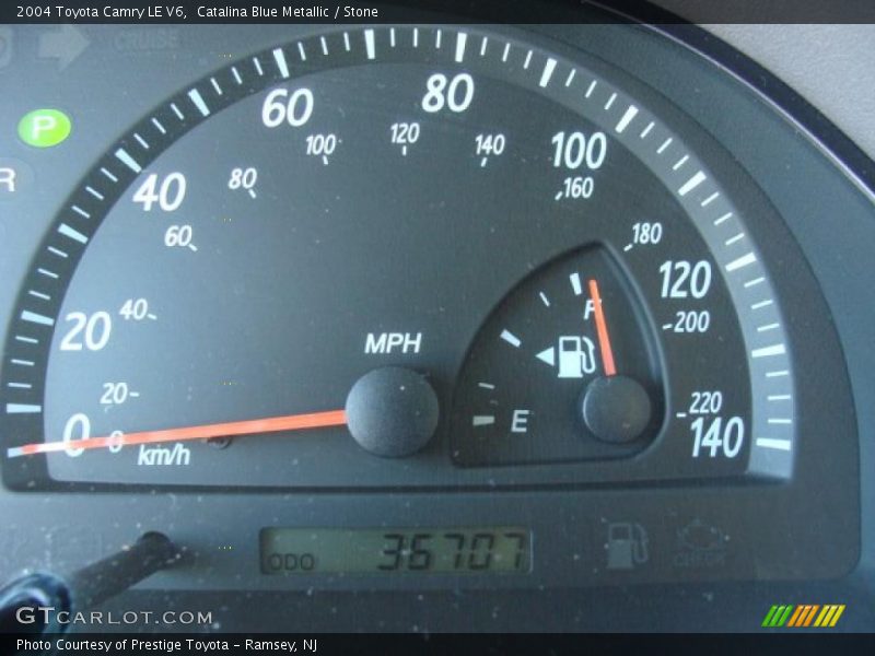 Catalina Blue Metallic / Stone 2004 Toyota Camry LE V6