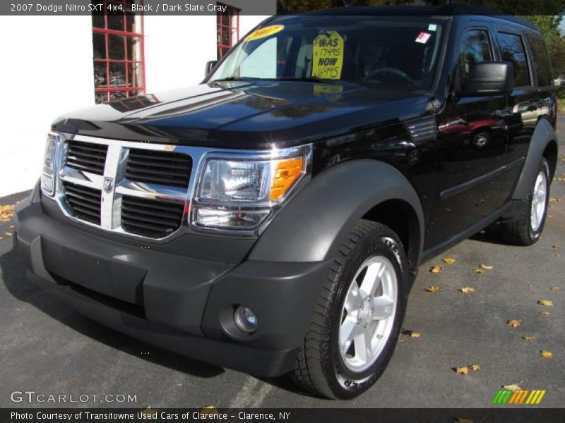 Black / Dark Slate Gray 2007 Dodge Nitro SXT 4x4