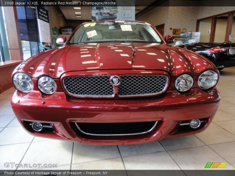  2008 XJ XJ8 Radiance Red Metallic