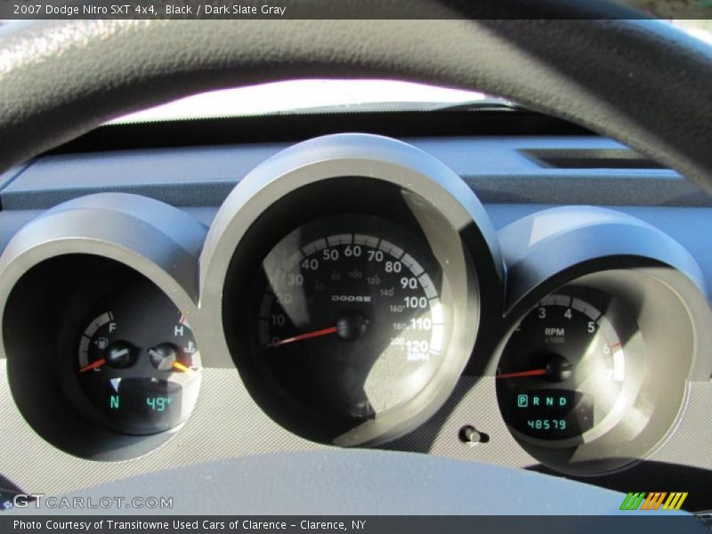 Black / Dark Slate Gray 2007 Dodge Nitro SXT 4x4