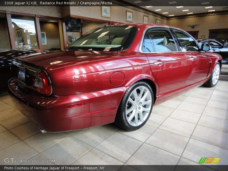  2008 XJ XJ8 Radiance Red Metallic