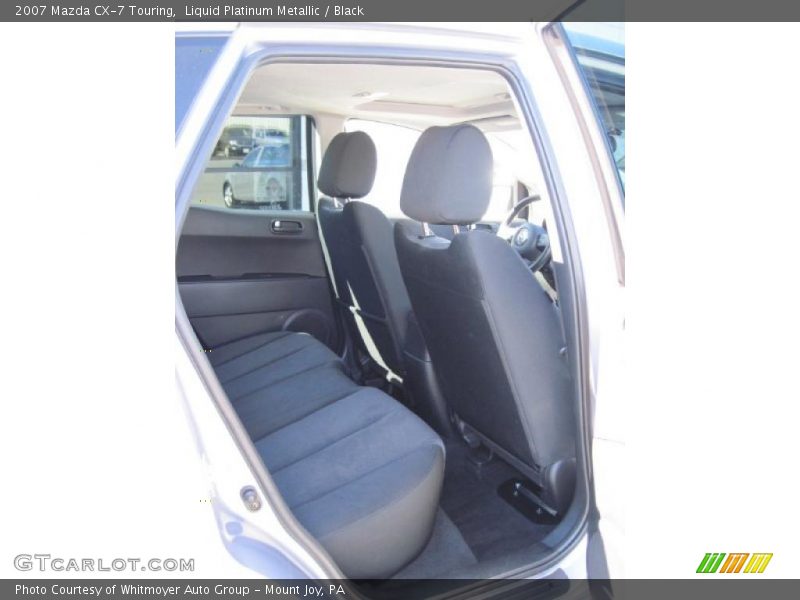 Liquid Platinum Metallic / Black 2007 Mazda CX-7 Touring