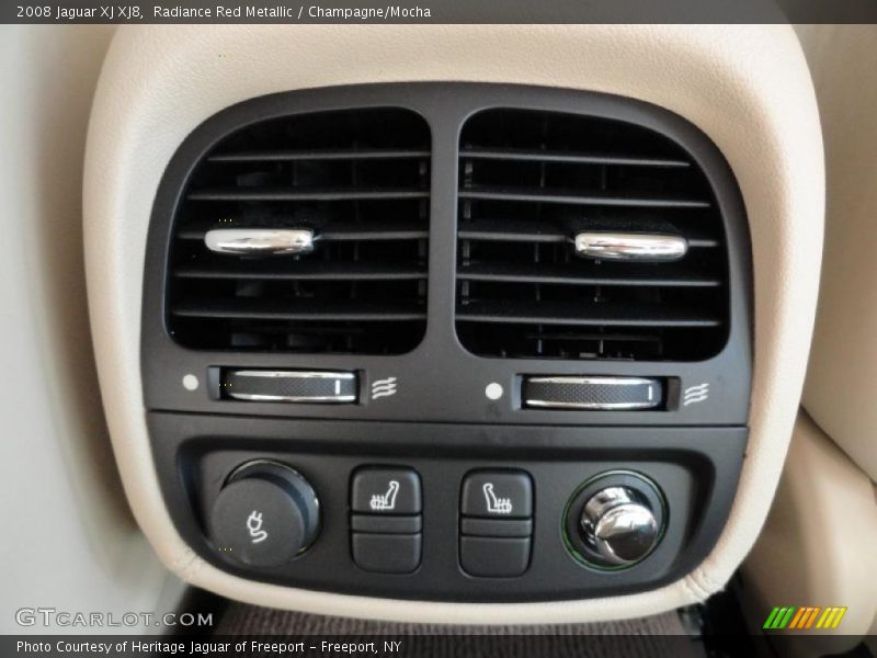 Radiance Red Metallic / Champagne/Mocha 2008 Jaguar XJ XJ8
