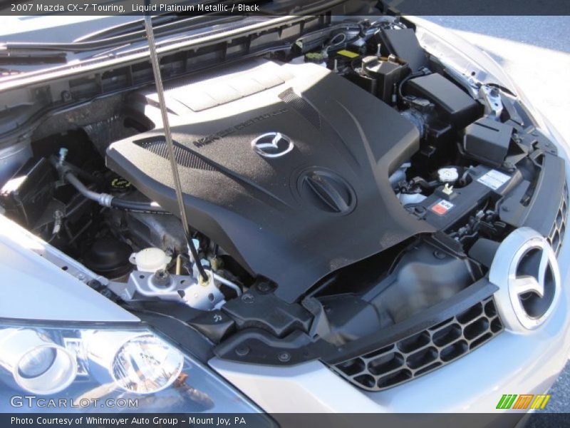 Liquid Platinum Metallic / Black 2007 Mazda CX-7 Touring
