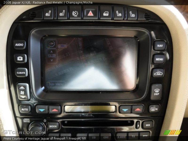 Controls of 2008 XJ XJ8
