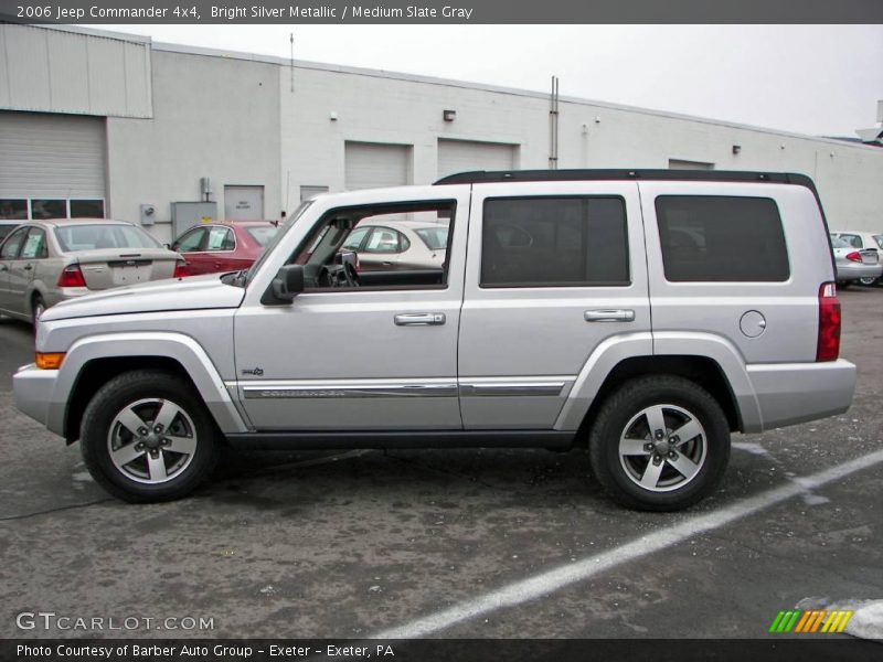 Bright Silver Metallic / Medium Slate Gray 2006 Jeep Commander 4x4
