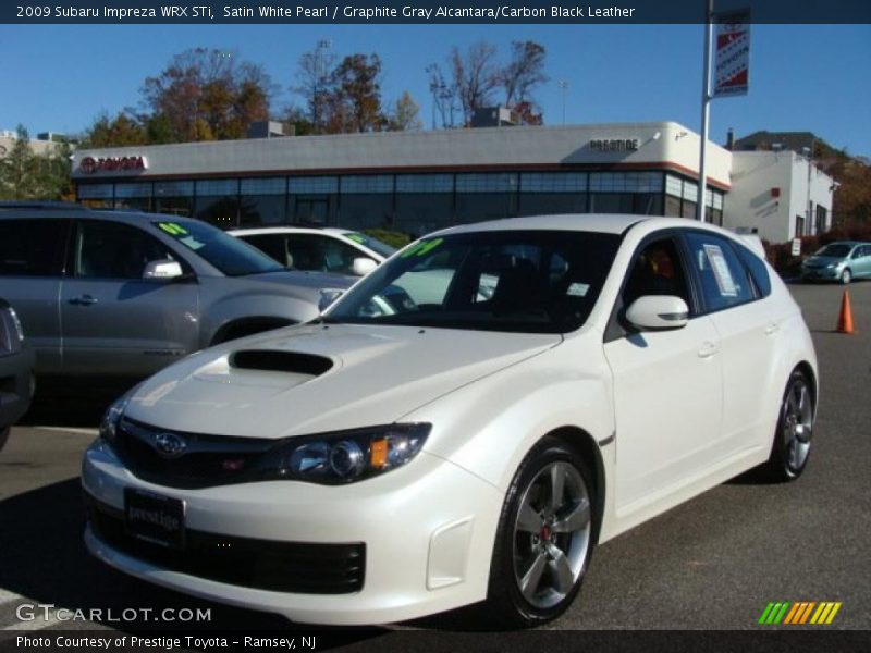 Front 3/4 View of 2009 Impreza WRX STi