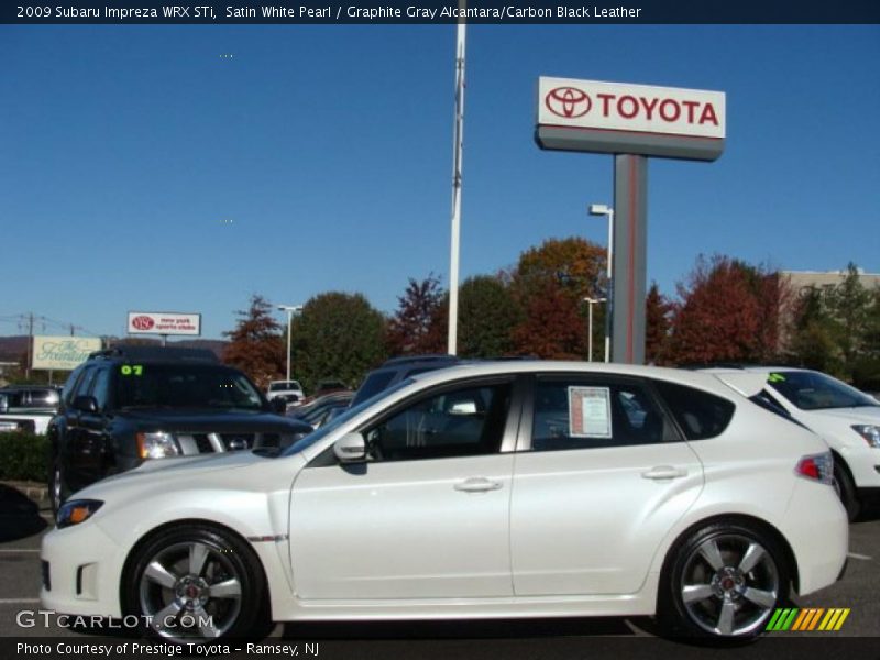  2009 Impreza WRX STi Satin White Pearl