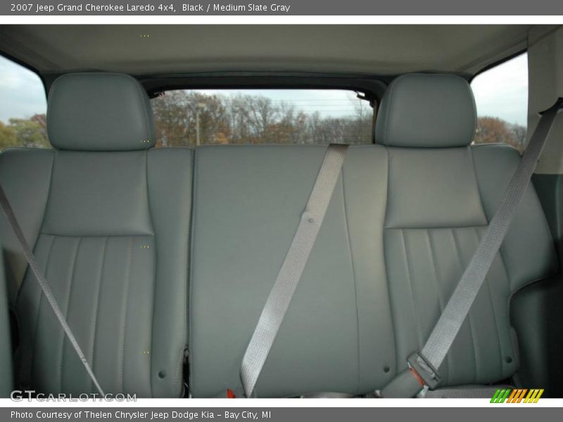 Black / Medium Slate Gray 2007 Jeep Grand Cherokee Laredo 4x4