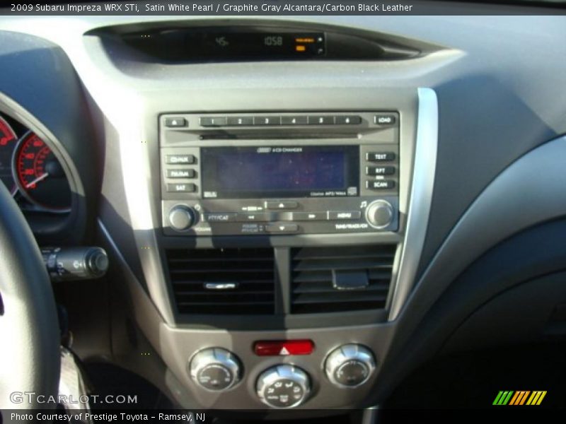 Controls of 2009 Impreza WRX STi