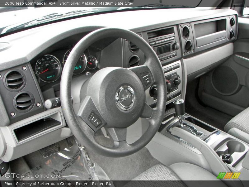 Bright Silver Metallic / Medium Slate Gray 2006 Jeep Commander 4x4