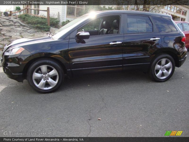 Nighthawk Black Pearl / Ebony 2008 Acura RDX Technology