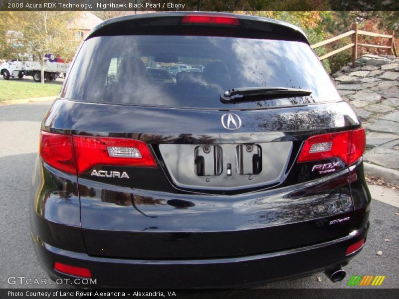 Nighthawk Black Pearl / Ebony 2008 Acura RDX Technology