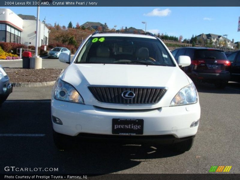 Crystal White Pearl / Ivory 2004 Lexus RX 330 AWD