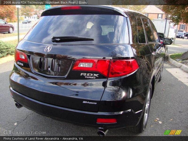 Nighthawk Black Pearl / Ebony 2008 Acura RDX Technology