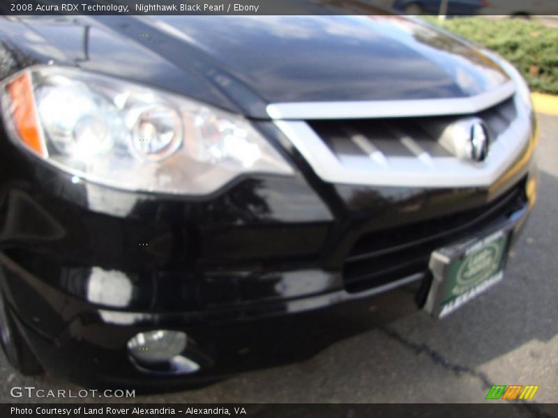 Nighthawk Black Pearl / Ebony 2008 Acura RDX Technology