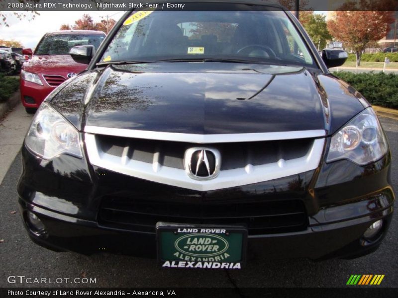 Nighthawk Black Pearl / Ebony 2008 Acura RDX Technology