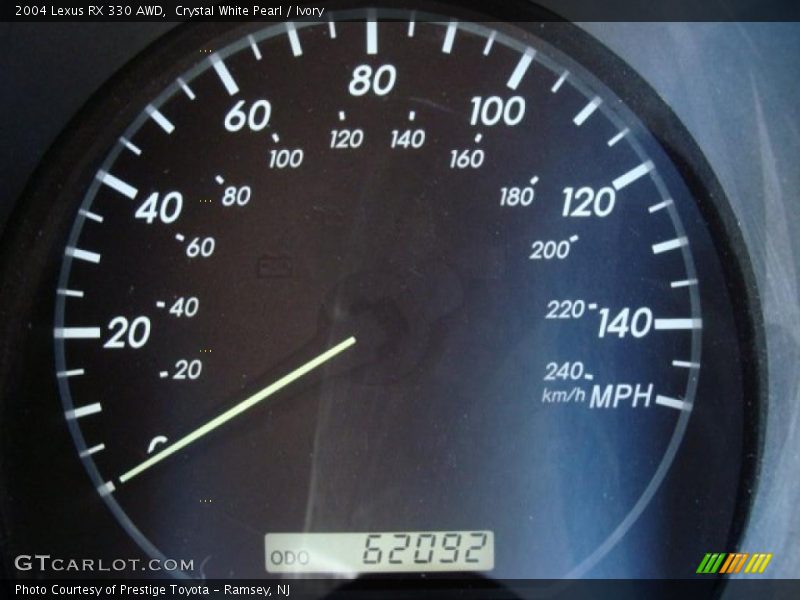 Crystal White Pearl / Ivory 2004 Lexus RX 330 AWD