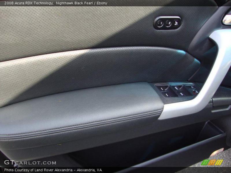 Nighthawk Black Pearl / Ebony 2008 Acura RDX Technology