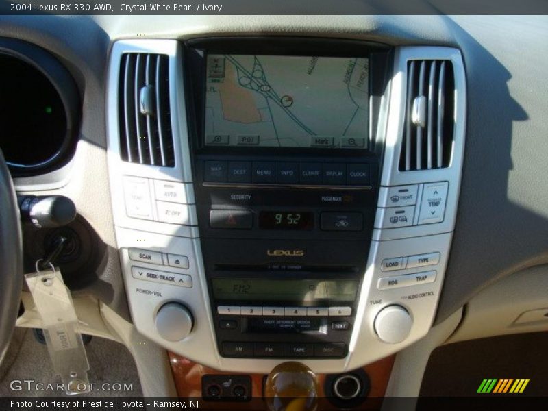 Crystal White Pearl / Ivory 2004 Lexus RX 330 AWD