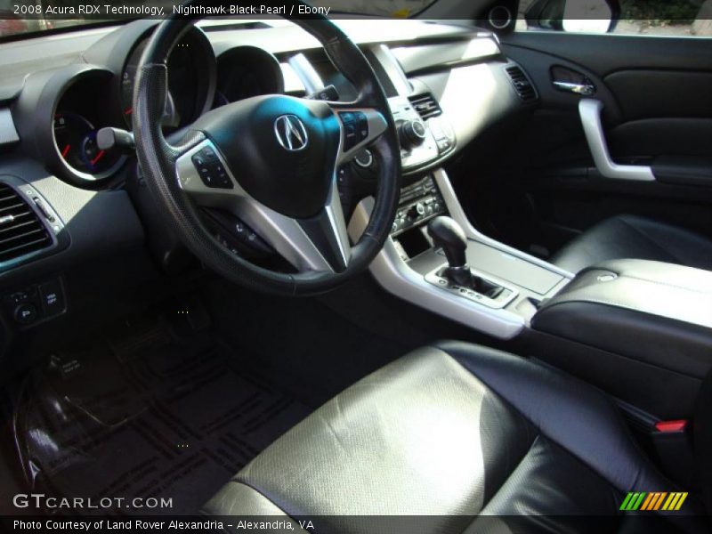 Nighthawk Black Pearl / Ebony 2008 Acura RDX Technology