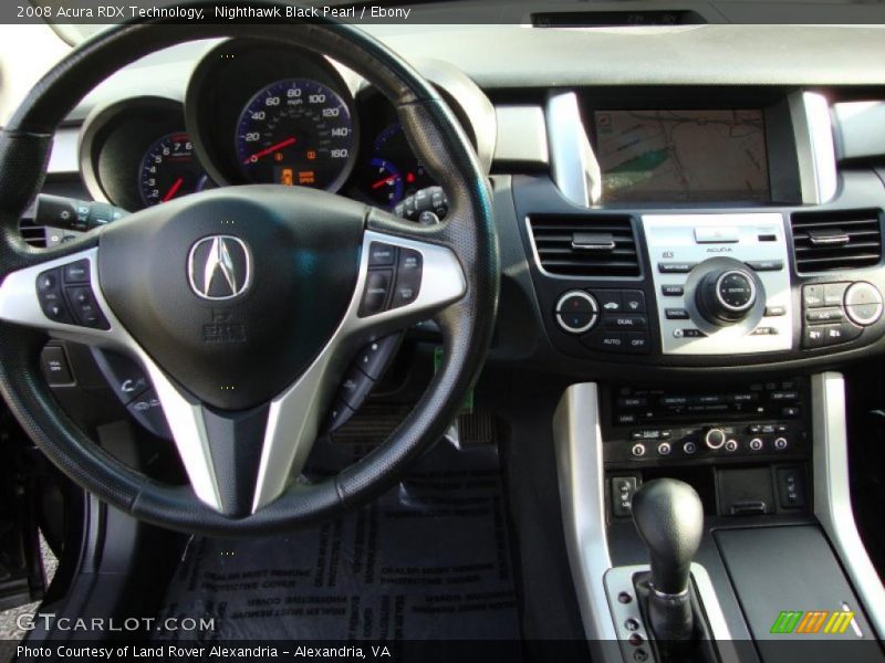 Nighthawk Black Pearl / Ebony 2008 Acura RDX Technology