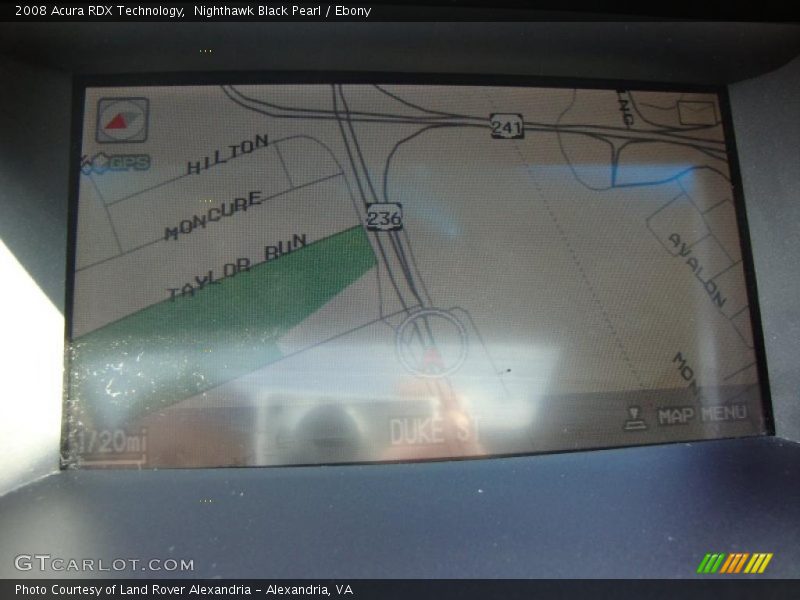 Nighthawk Black Pearl / Ebony 2008 Acura RDX Technology