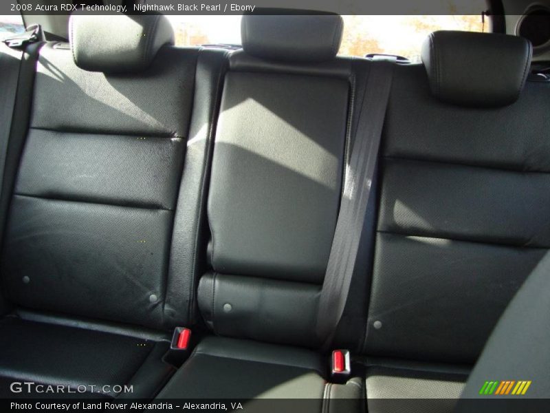 Nighthawk Black Pearl / Ebony 2008 Acura RDX Technology