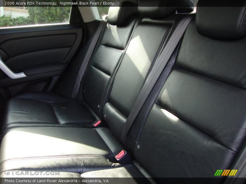 Nighthawk Black Pearl / Ebony 2008 Acura RDX Technology