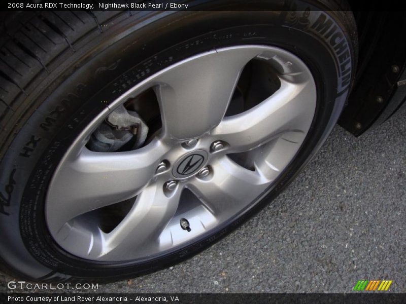 Nighthawk Black Pearl / Ebony 2008 Acura RDX Technology
