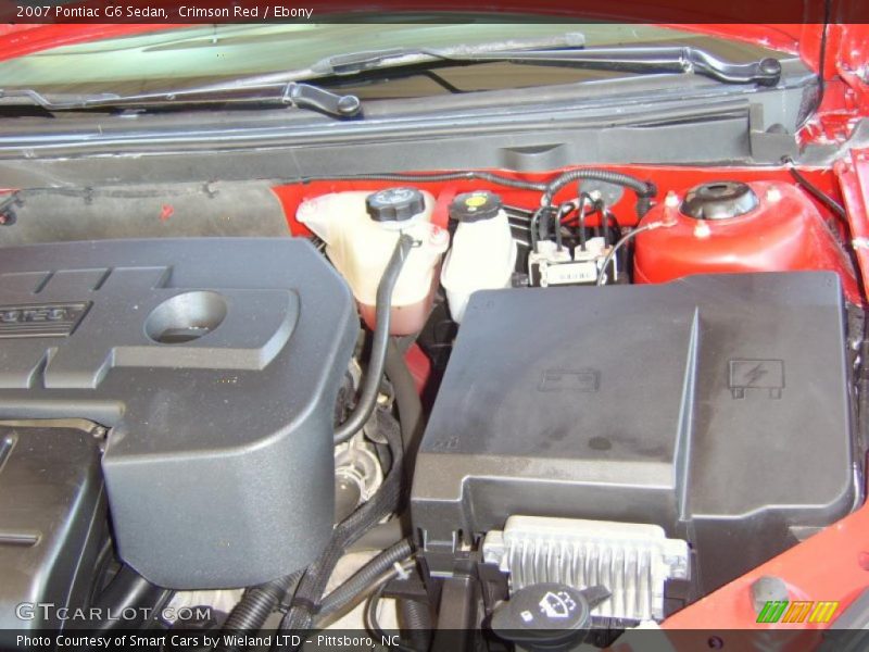 Crimson Red / Ebony 2007 Pontiac G6 Sedan